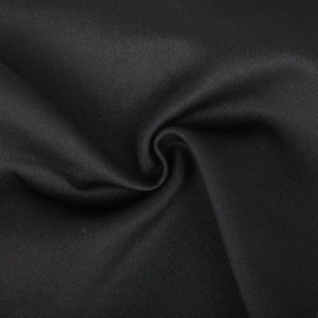 China Fabric for Swimsuits,Leggings,Tracksuits Scuba Knit Fabric Polyester Spandex Black color buy from China wholesaler bulk order at wholesale price free worldwide shipping Alibaba