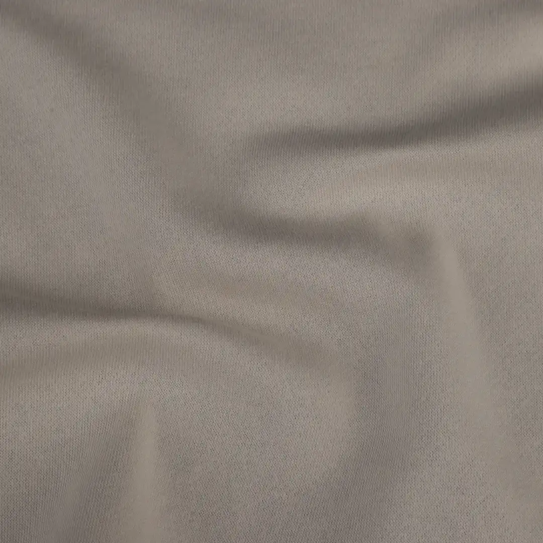 China Fabric for Hoodie,Sweatshirt,Jacket Fleece Knit Fabric BCI Cotton Recycled Polyester White color buy from China wholesaler bulk order at wholesale price free worldwide shipping Alibaba