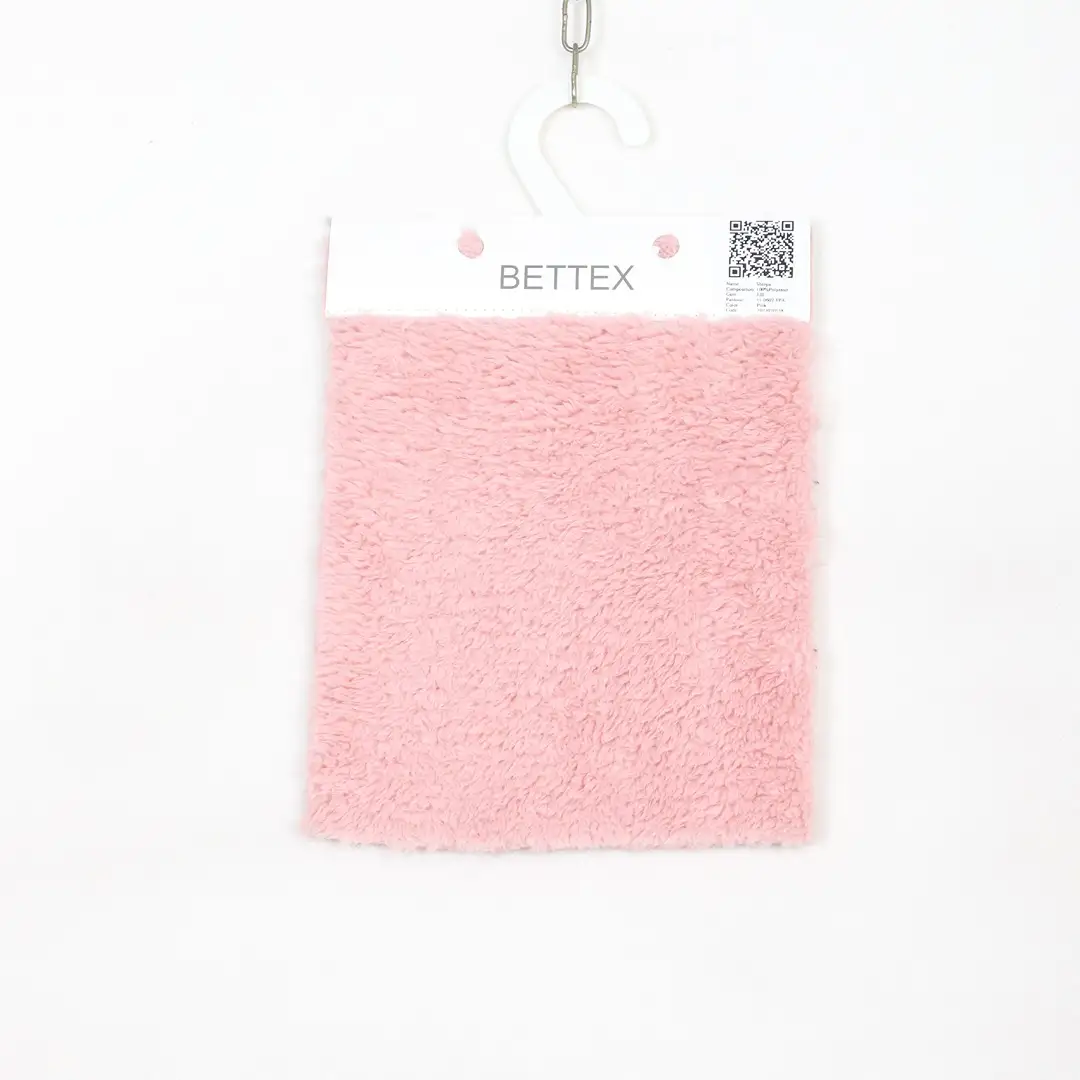 China Fabric for Loungewear,Pajamas,Hoodie Coral Fleece Knit Fabric Polyester Pink color buy from China wholesaler bulk order at wholesale price free worldwide shipping Alibaba