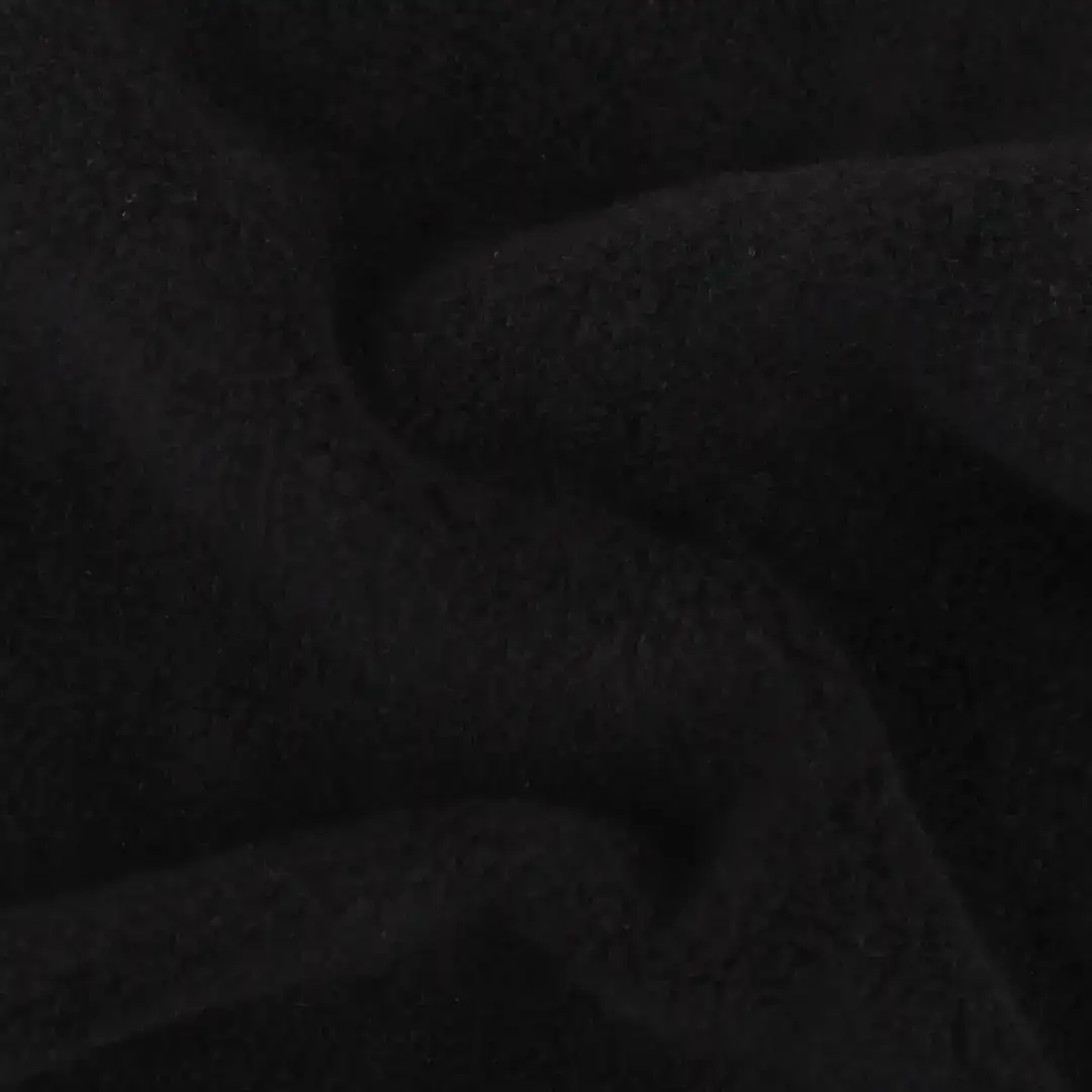 China Fabric for Hoodie,Jackets,Sweatshirt Polar Fleece Knit Fabric Polyester Black color buy from China wholesaler bulk order at wholesale price free worldwide shipping Alibaba