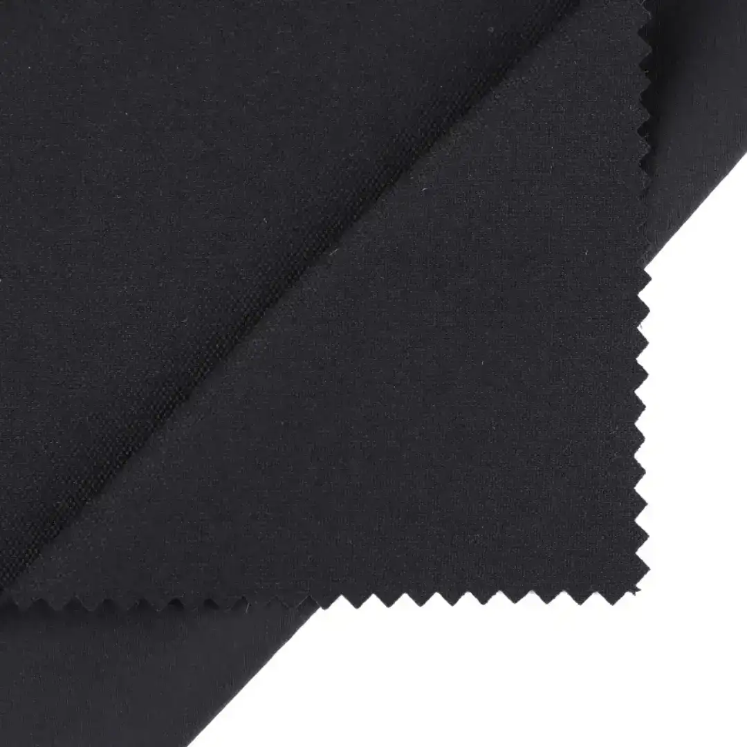 China Fabric for Jacket,Rain Coat,Bomber Jacket Nylon Taslon Synthetic Woven Fabric Nylon Spandex Black color buy from China wholesaler bulk order at wholesale price free worldwide shipping Alibaba