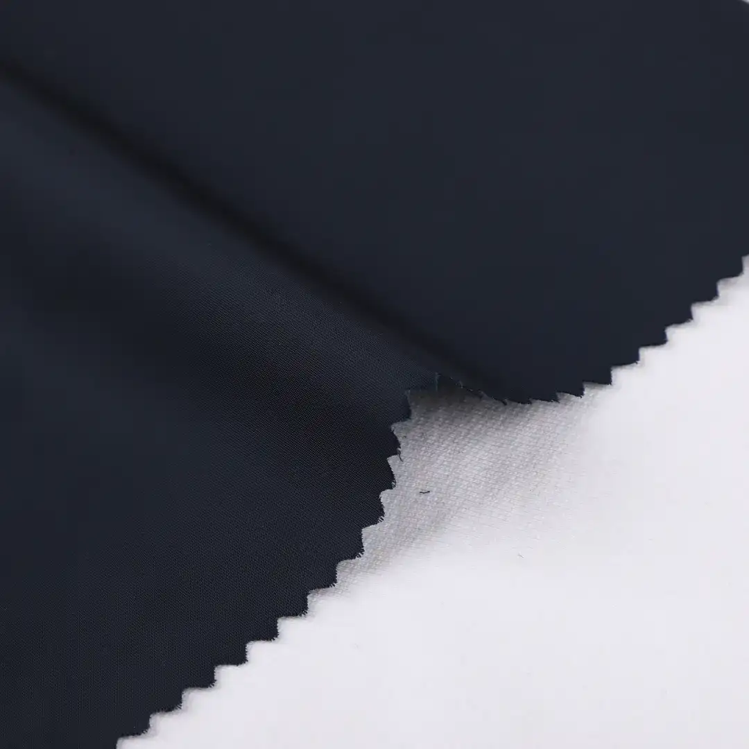 China Fabric for Jacket,Rain Coat,Ski Suits Polyester Taslon Synthetic Woven Fabric Polyester Blue color buy from China wholesaler bulk order at wholesale price free worldwide shipping Alibaba