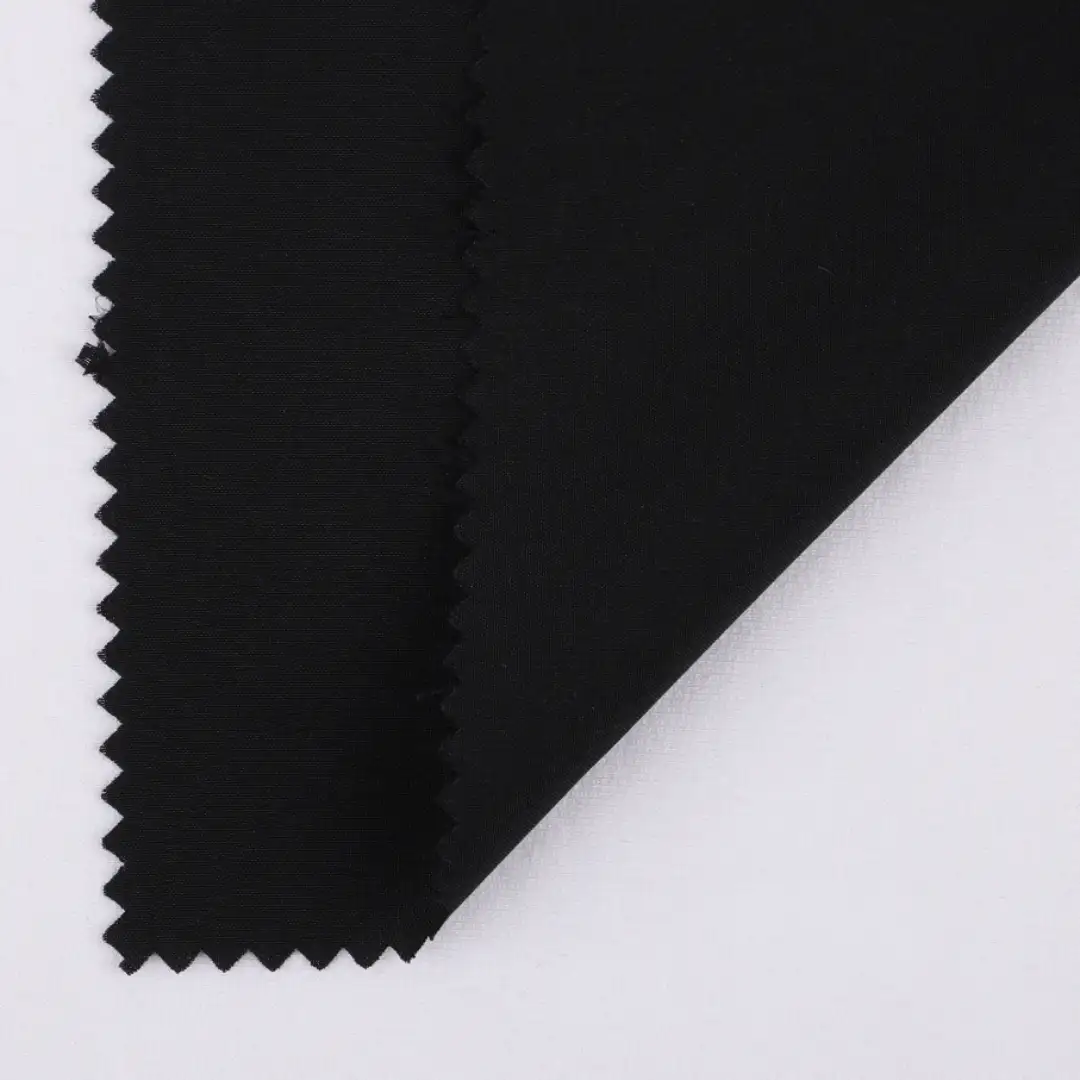China Fabric for Jacket,Rain Coat,Ski Suits Polyester Taslon Synthetic Woven Fabric Polyester Black color buy from China wholesaler bulk order at wholesale price free worldwide shipping Alibaba