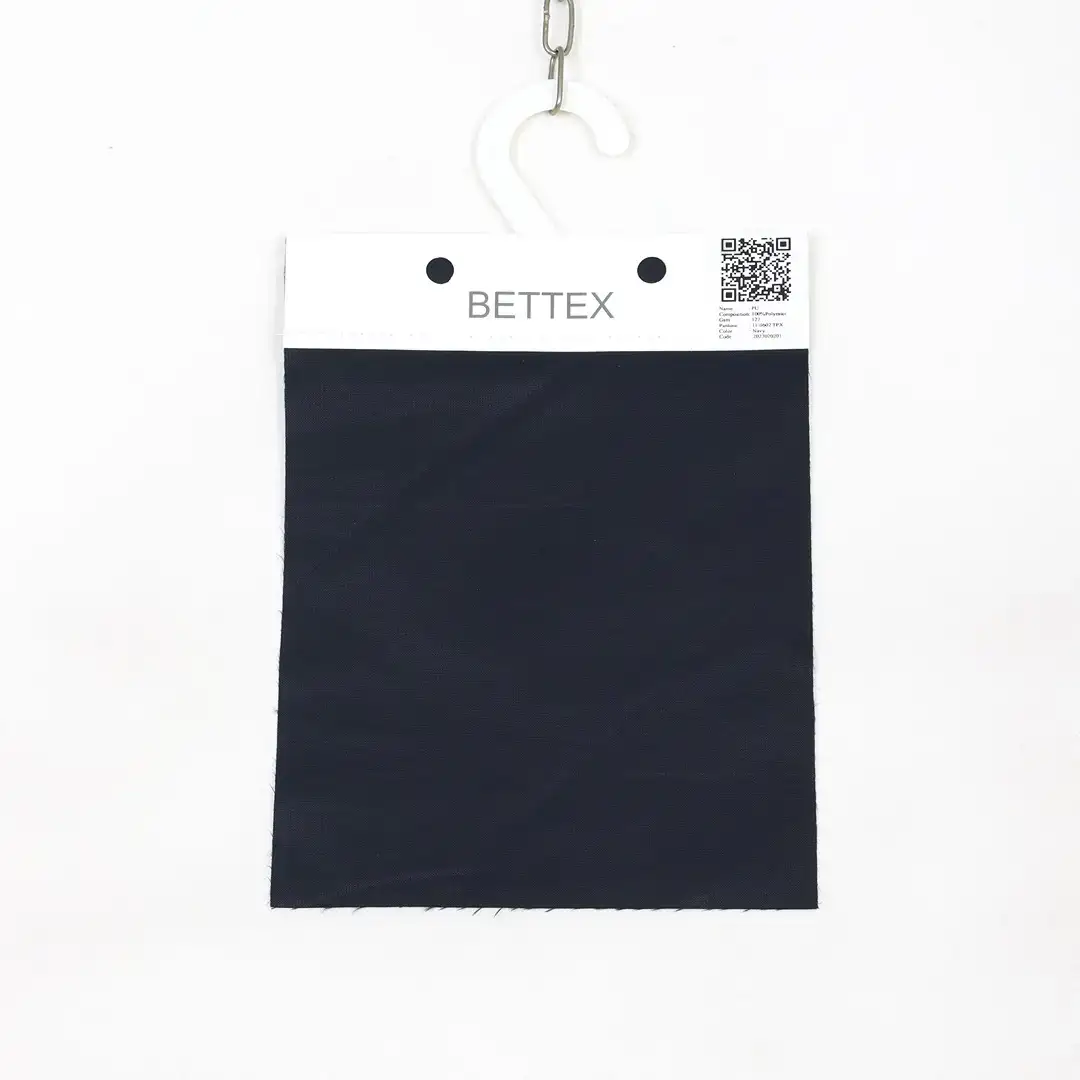 China Fabric for Jacket,Blazer PU Woven Blended Fabric Polyester Navy color buy from China wholesaler bulk order at wholesale price free worldwide shipping Alibaba