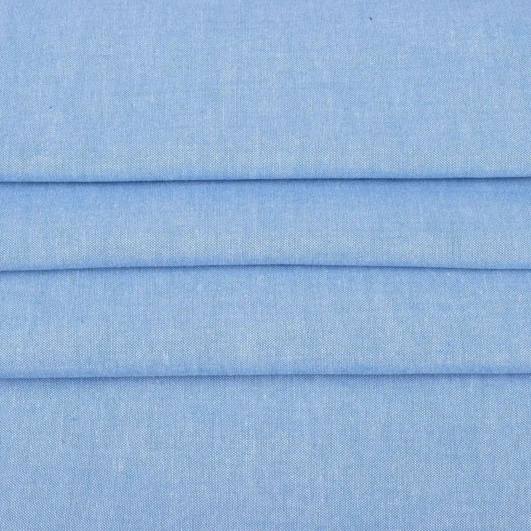 Bangladesh Fabric for Shirt,Crop Top,Skirt Cotton Canvas Natural Woven Fabric BCI Cotton Blue color buy from Bangladesh wholesaler bulk order at wholesale price free worldwide shipping Alibaba