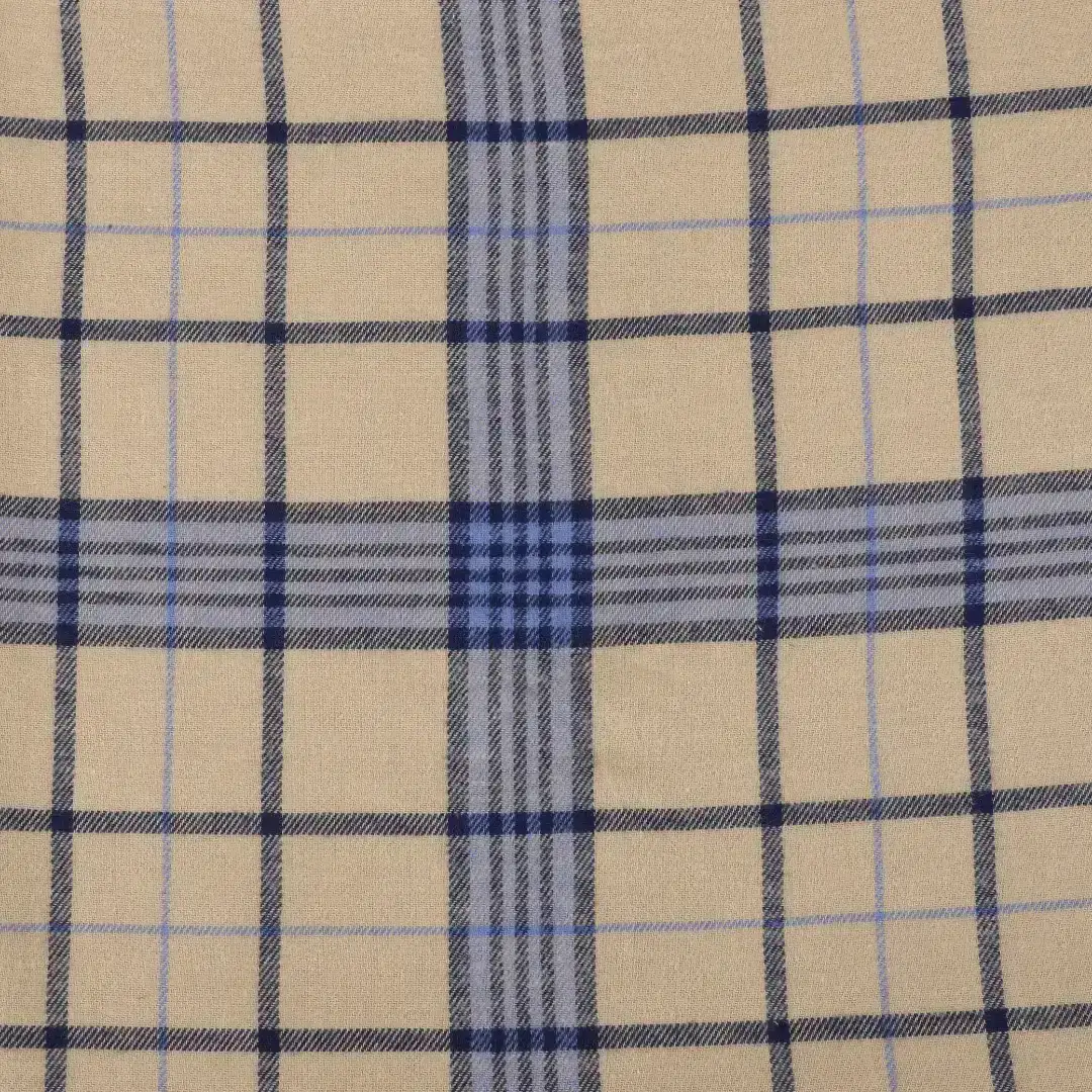 Bangladesh Fabric for Shirt,Crop Top,Skirt,Over Shirt Cotton YD Flannel Natural Woven Fabric Recycled Cotton BCI Cotton Multi Color color buy from Bangladesh wholesaler bulk order at wholesale price free worldwide shipping Alibaba