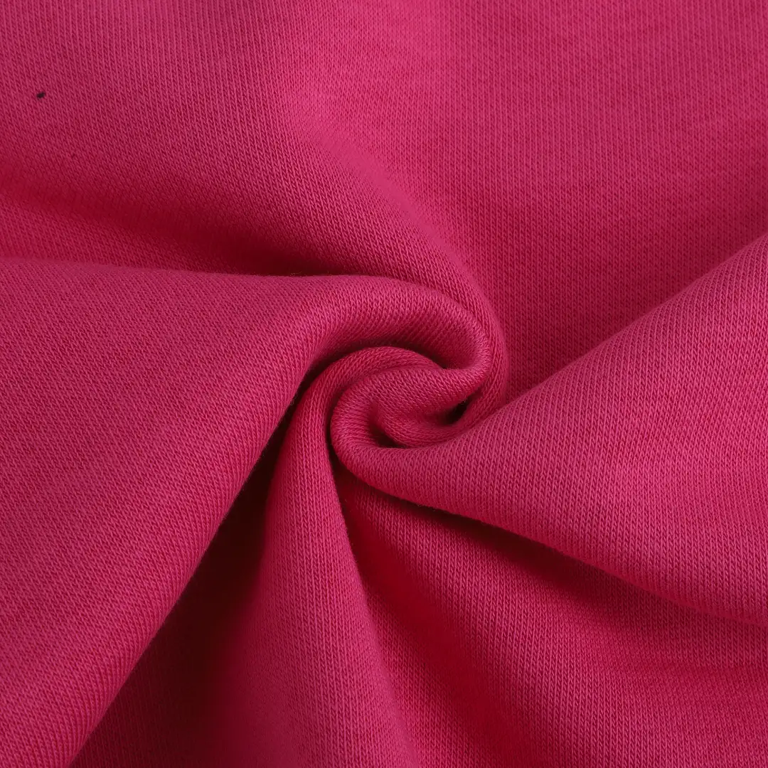 Bangladesh Fabric for Hoodie,Sweatshirt,Jacket Fleece Knit Fabric Cotton Polyester Pink color buy from Bangladesh wholesaler bulk order at wholesale price free worldwide shipping Alibaba