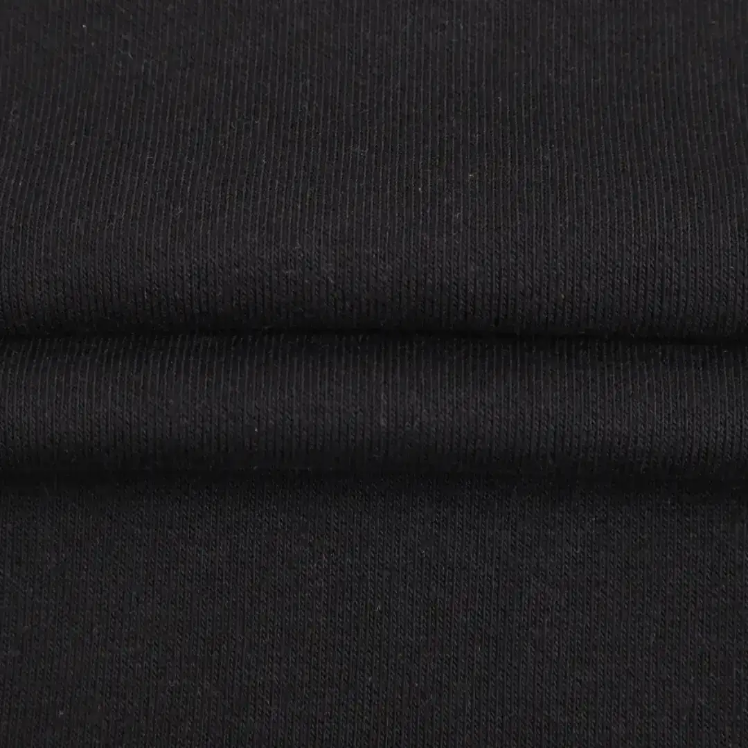 Bangladesh Fabric for Hoodie,Sweatshirt,Jacket Fleece Knit Fabric Cotton Polyester Black color buy from Bangladesh wholesaler bulk order at wholesale price free worldwide shipping Alibaba