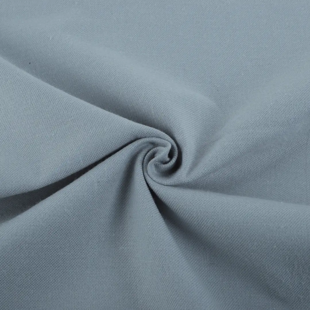 Bangladesh Fabric for Shirt,Crop Top,Skirt,Over Shirt Linen/Cotton Plain Natural Woven Fabric Cotton Linen Spandex Sky Blue color buy from Bangladesh wholesaler bulk order at wholesale price free worldwide shipping Alibaba