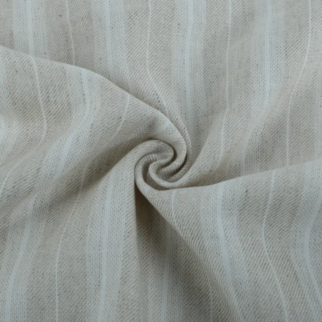 Bangladesh Fabric for Shirt,Crop Top,Skirt,Over Shirt Linen/Cotton Plain Natural Woven Fabric Cotton Linen Brown color buy from Bangladesh wholesaler bulk order at wholesale price free worldwide shipping Alibaba