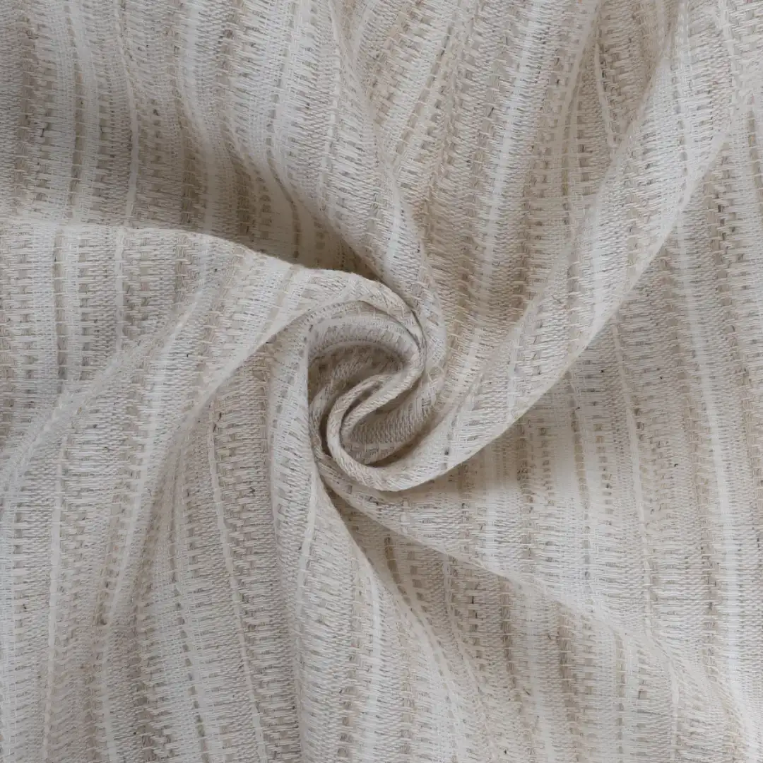 Bangladesh Fabric for Shirt,Crop Top,Skirt Cotton Dobby Natural Woven Fabric Cotton Linen Brown color buy from Bangladesh wholesaler bulk order at wholesale price free worldwide shipping Alibaba