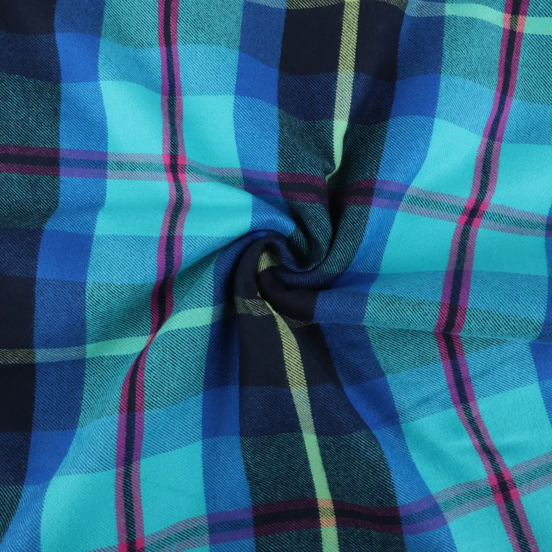 Bangladesh Fabric for Shirt,Crop Top Cotton YD Flannel Natural Woven Fabric Cotton Multi Color color buy from Bangladesh wholesaler bulk order at wholesale price free worldwide shipping Alibaba