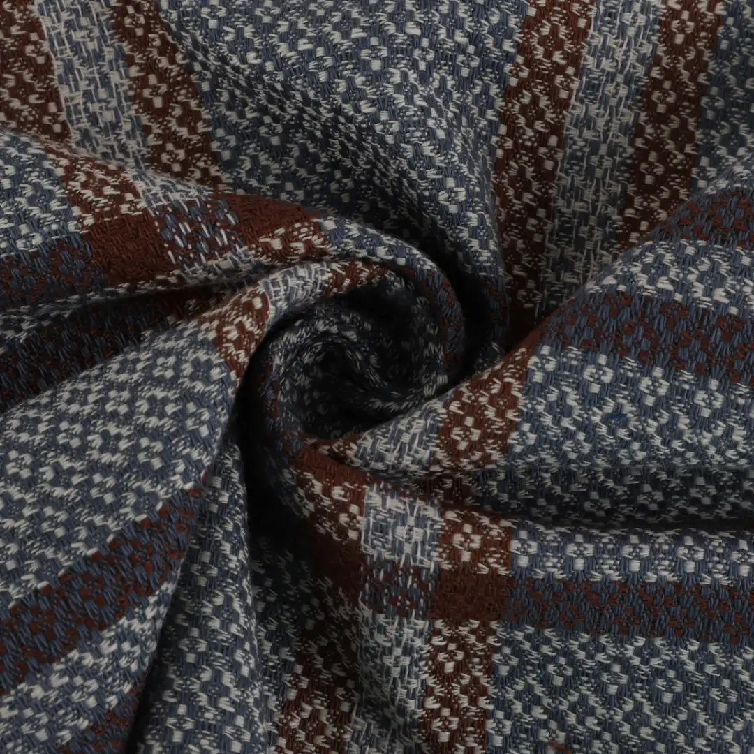 Bangladesh Fabric for Shirt,Crop Top,Skirt Cotton Dobby Natural Woven Fabric BCI Cotton Tencel CRIMP/CHECK color buy from Bangladesh wholesaler bulk order at wholesale price free worldwide shipping Alibaba