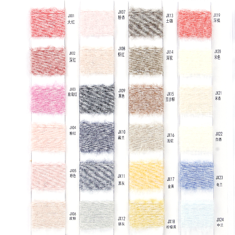China Yarn for Dresses (Cardigan Open) (Sweater),Crop Top Pullover (Sweater) Cat Feather Yarn Fancy Yarn Recycled Polyester Nylon Cream Purple color buy from China wholesaler bulk order at wholesale price free worldwide shipping Alibaba