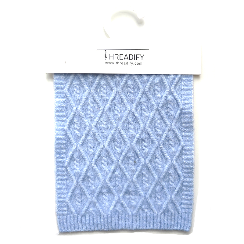 China Yarn for Half-Zipper Cardigan (Sweater),Knitted Trousers (Sweater),Knitted Jacket (Sweater) Boucle Yarn Fancy Yarn Polyester Acrylic Wool Spandex Blue Melange color buy from China wholesaler bulk order at wholesale price free worldwide shipping Alibaba