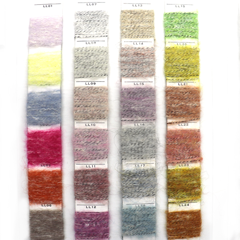 China Yarn for Open Cardigan (Sweater),Round Neck Pullover (Sweater),Hoodie  (Sweater) Mossy Yarn Fancy Yarn Recycled Polyester Polyester Acrylic Cotton Wool Spandex Grey color buy from China wholesaler bulk order at wholesale price free worldwide shipping Alibaba