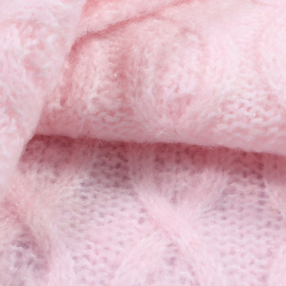 China Yarn for Ladies Vest (Sweater),Crop Top Pullover (Sweater),Dresses (Cardigan Button) (Sweater) Mossy Yarn Fancy Yarn Recycled Polyester Polyester Acrylic Wool Spandex Pink color buy from China wholesaler bulk order at wholesale price free worldwide shipping Alibaba