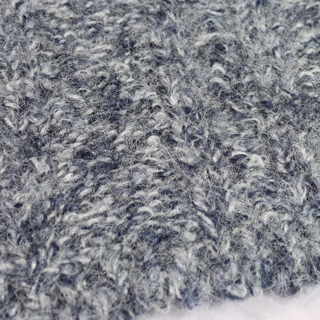 China Yarn for Open Cardigan (Sweater),Hoodie  (Sweater),Round Neck Pullover (Sweater) Mossy Yarn Fancy Yarn Recycled Polyester Polyester Nylon Spandex Blur Melange color buy from China wholesaler bulk order at wholesale price free worldwide shipping Alibaba