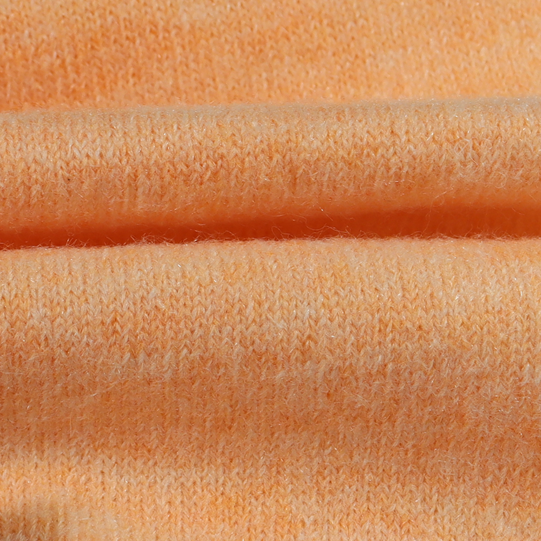 China Yarn for Dresses (Cardigan Button) (Sweater),Ladies Vest (Sweater)  Mossy Yarn Fancy Yarn Viscose Polyamide Recycled Polyester Cashmere Orange color buy from China wholesaler bulk order at wholesale price free worldwide shipping Alibaba