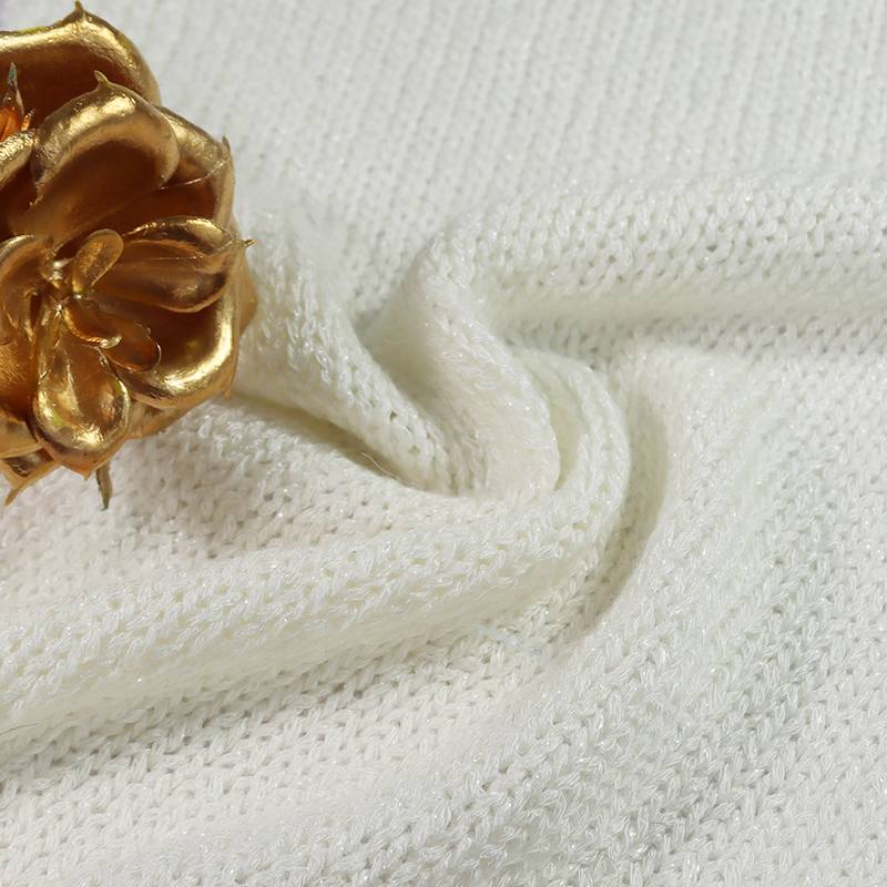 China Yarn for Ladies Vest (Sweater),Crop Top Pullover (Sweater),Dresses (Cardigan Button) (Sweater) Tubular Tape Yarn Fancy Yarn Viscose Lurex White color buy from China wholesaler bulk order at wholesale price free worldwide shipping Alibaba