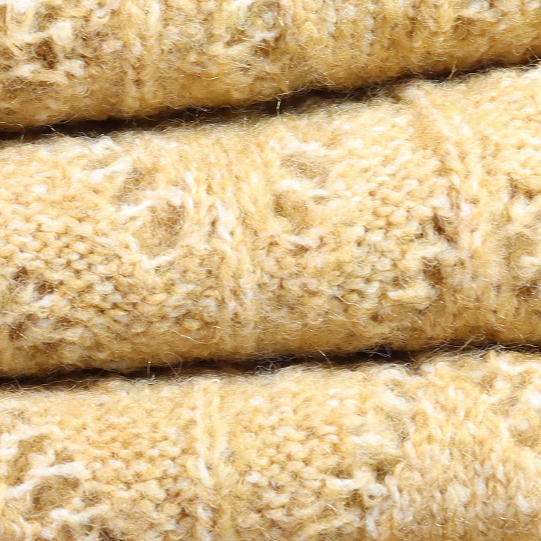 China Yarn for Half-Zipper Cardigan (Sweater),Crew Neck Pullover (Sweater),Polo T-shirt (Sweater) Mossy Yarn Fancy Yarn Recycled Polyester Acrylic Wool Spandex Light Brown color buy from China wholesaler bulk order at wholesale price free worldwide shipping Alibaba