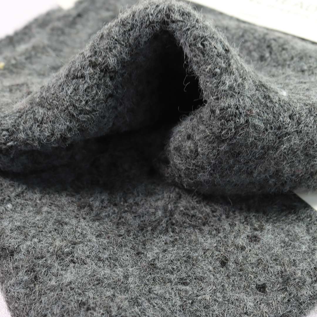 China Yarn for Open Cardigan (Sweater),Hoodie  (Sweater),Round Neck Pullover (Sweater) Mossy Yarn Fancy Yarn Recycled Polyester Acrylic Wool Spandex Grey Melange color buy from China wholesaler bulk order at wholesale price free worldwide shipping Alibaba