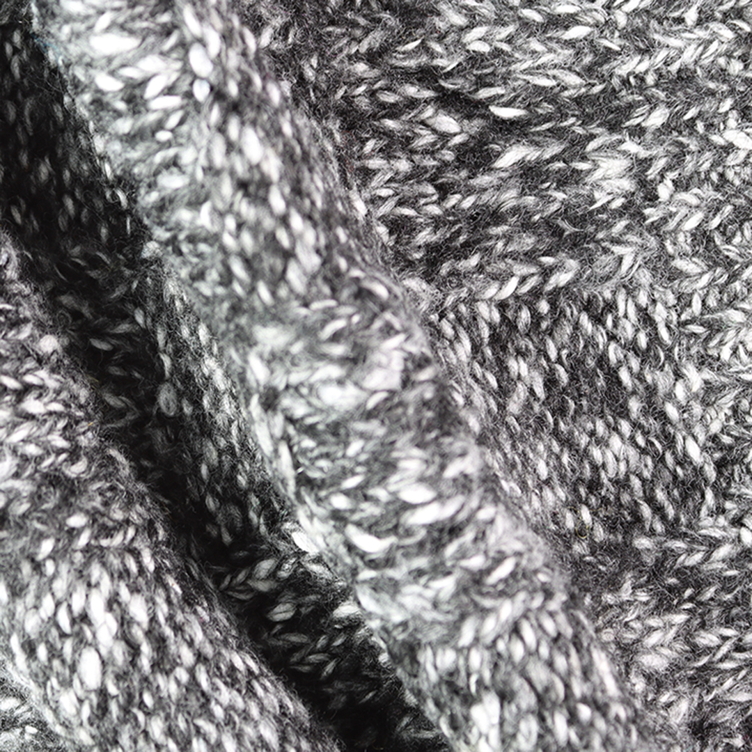 China Yarn for Polo T-shirt (Sweater),Crew Neck Pullover (Sweater),Half-Zipper Cardigan (Sweater) Mossy Yarn Fancy Yarn Acrylic BCI Cotton Polyester Black And White color buy from China wholesaler bulk order at wholesale price free worldwide shipping Alibaba