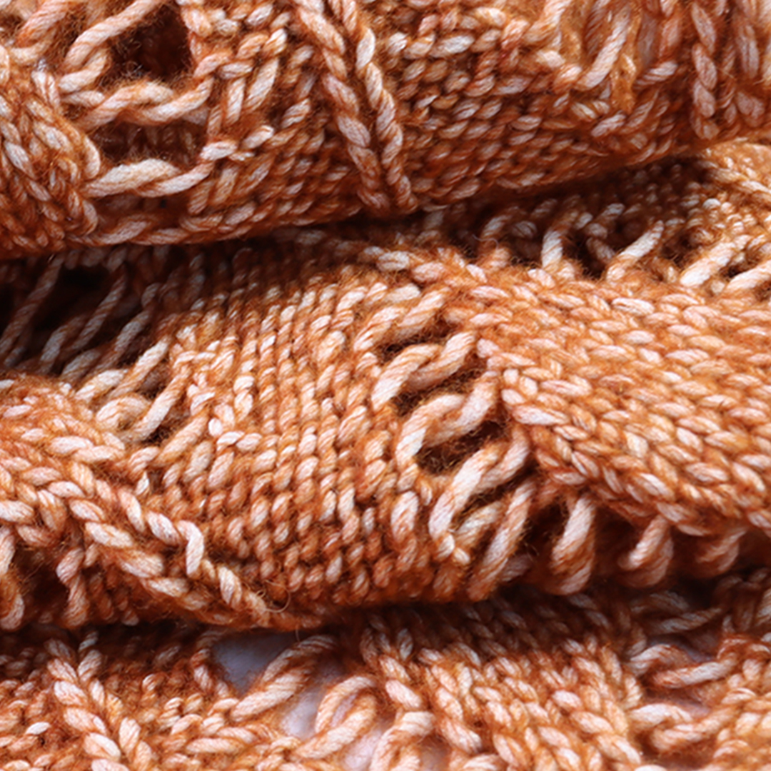 China Yarn for Knitted Jacket (Sweater),Hoodie  (Sweater),Half-Zipper Cardigan (Sweater) Air Spun Yarn Fancy Yarn Recycled Polyester Polyester Orange color buy from China wholesaler bulk order at wholesale price free worldwide shipping Alibaba