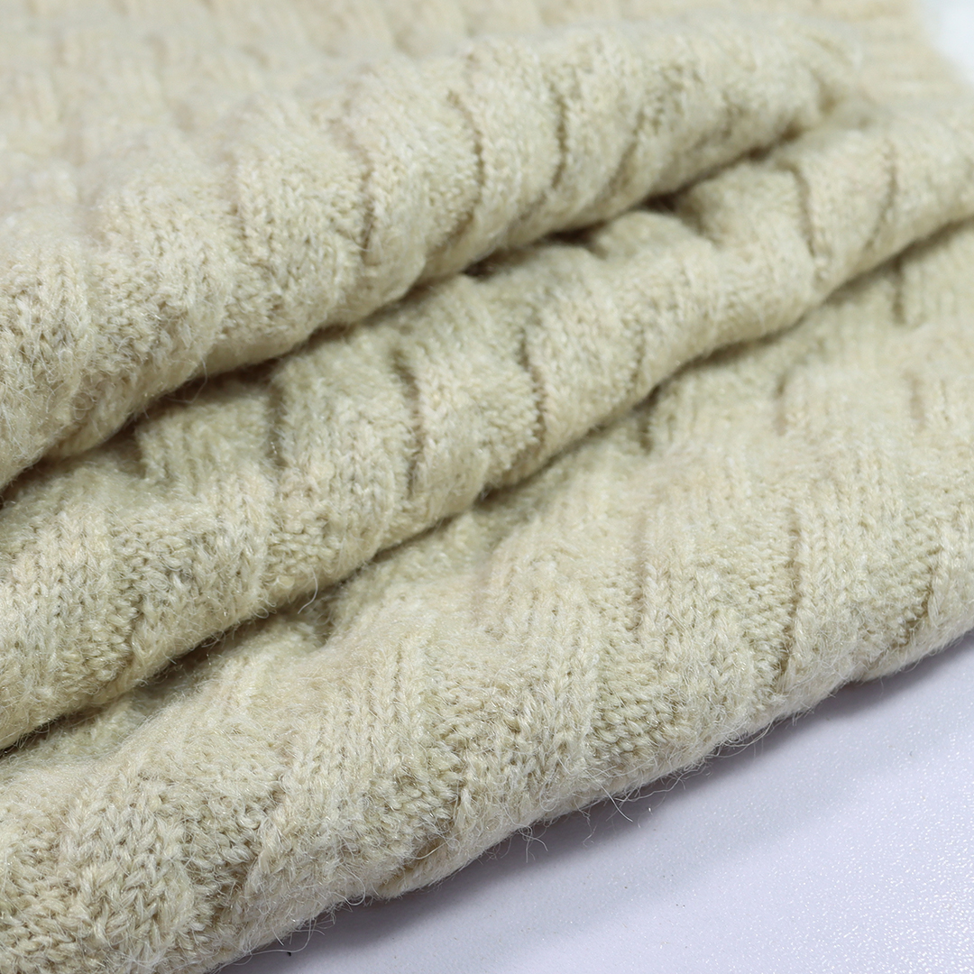 China Yarn for Half-Zipper Cardigan (Sweater),Knitted Jacket (Sweater),Knitted Trousers (Sweater) Mossy Yarn Fancy Yarn Acrylic Recycled Polyester Nylon Beige color buy from China wholesaler bulk order at wholesale price free worldwide shipping Alibaba