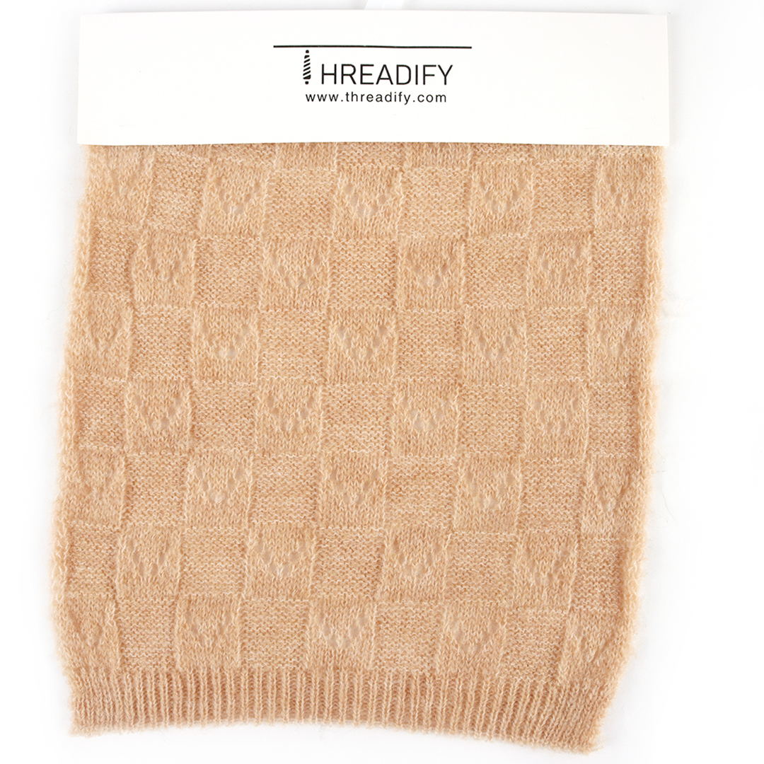 China Yarn for Open Cardigan (Sweater),Hoodie  (Sweater),Round Neck Pullover (Sweater) Mossy Yarn Fancy Yarn Acrylic Nylon Recycled Polyester Spandex Light Brown color buy from China wholesaler bulk order at wholesale price free worldwide shipping Alibaba