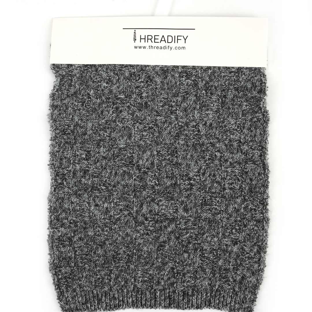 China Yarn for Polo T-shirt (Sweater),Crew Neck Pullover (Sweater),Half-Zipper Cardigan (Sweater) Mossy Yarn Fancy Yarn Recycled Polyester Nylon Spandex Grey Melange color buy from China wholesaler bulk order at wholesale price free worldwide shipping Alibaba