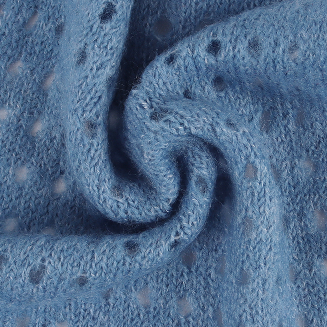 China Yarn for Dresses (Cardigan Button) (Sweater),Ladies Vest (Sweater)  Mossy Yarn Fancy Yarn Acrylic Nylon Recycled Polyester Spandex Blue Melange color buy from China wholesaler bulk order at wholesale price free worldwide shipping Alibaba