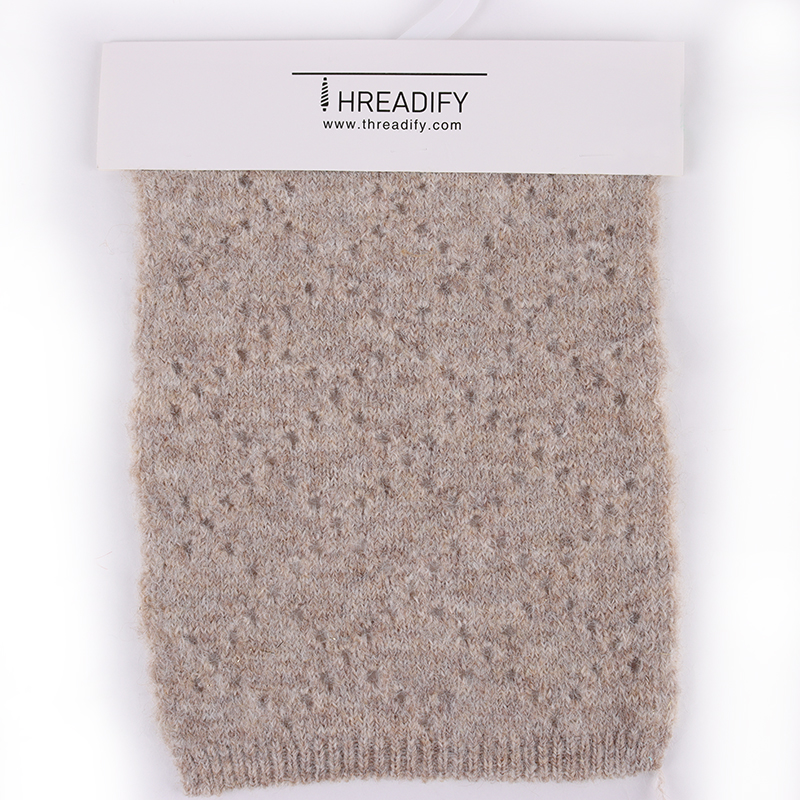 China Yarn for Dresses (Cardigan Button) (Sweater),Ladies Vest (Sweater)  Mossy Yarn Fancy Yarn Polyester Recycled Polyester Spandex Acrylic Light Brown color buy from China wholesaler bulk order at wholesale price free worldwide shipping Alibaba