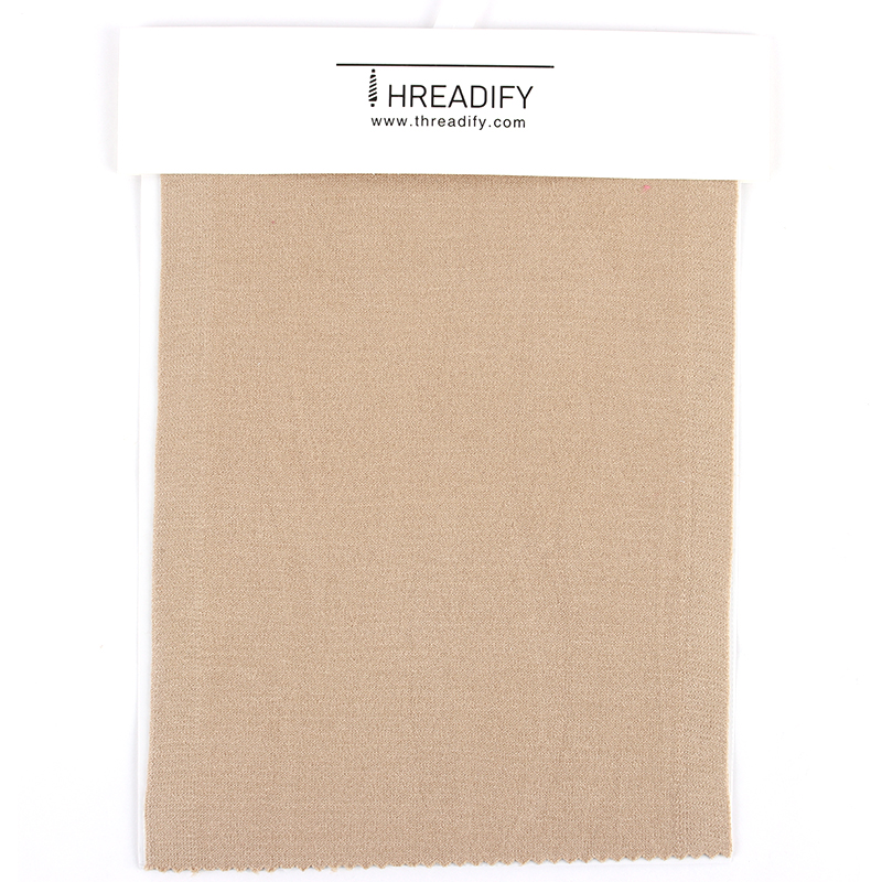 China Yarn for Dresses (Cardigan Open) (Sweater),Crop Top Pullover (Sweater) Core Spun Yarn Regular Yarn Viscose PBT Light Tan color buy from China wholesaler bulk order at wholesale price free worldwide shipping Alibaba