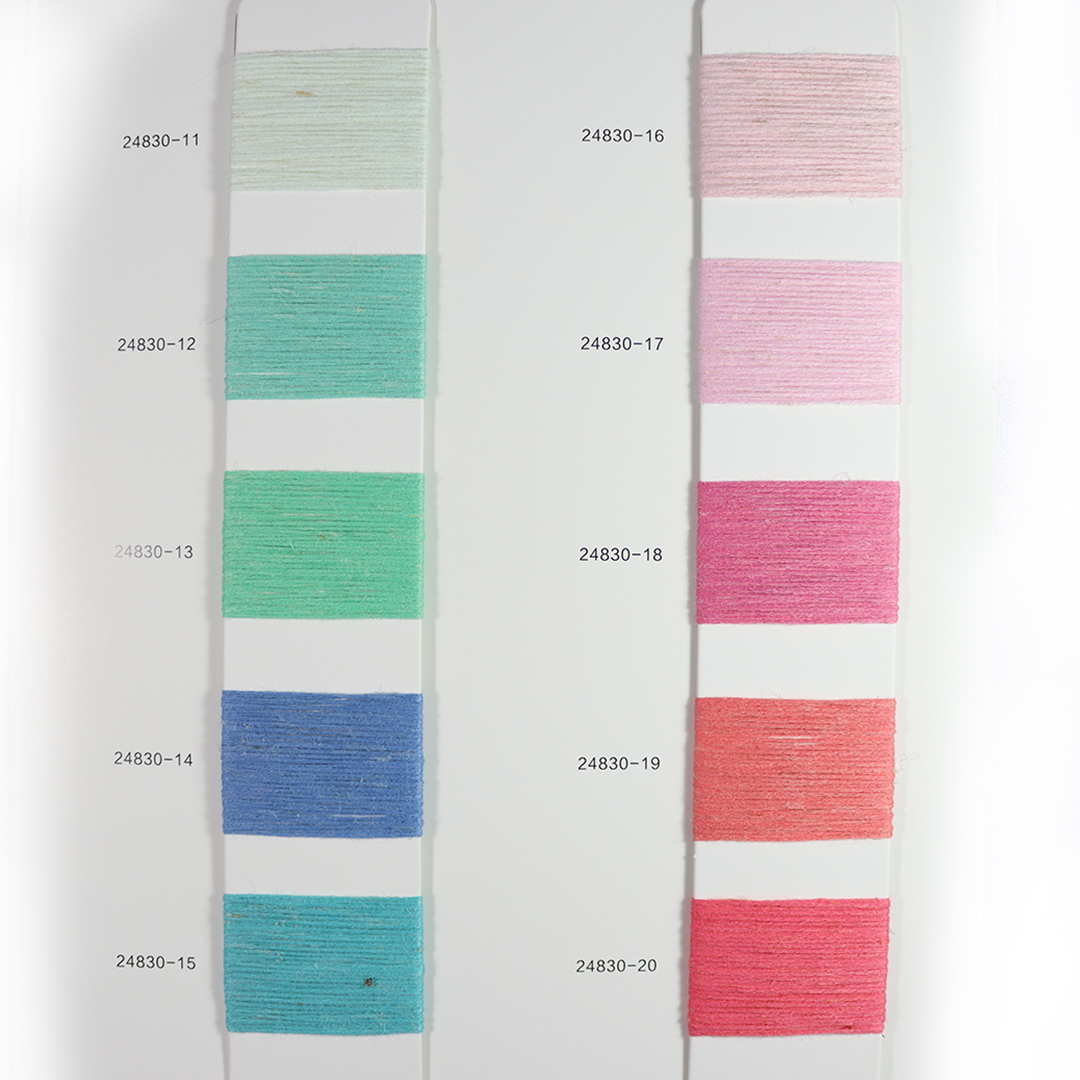 China Yarn for Ladies Vest (Sweater),Dresses (Cardigan Button) (Sweater) Tubular Tape Yarn Fancy Yarn Recycled Polyester Linen Dusty Blue color buy from China wholesaler bulk order at wholesale price free worldwide shipping Alibaba