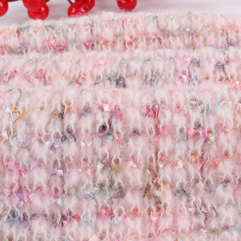 China Yarn for Dresses (Cardigan Open) (Sweater),Crop Top Pullover (Sweater) Air Spun Yarn Fancy Yarn Recycled Polyester Polyester Wool Pink color buy from China wholesaler bulk order at wholesale price free worldwide shipping Alibaba