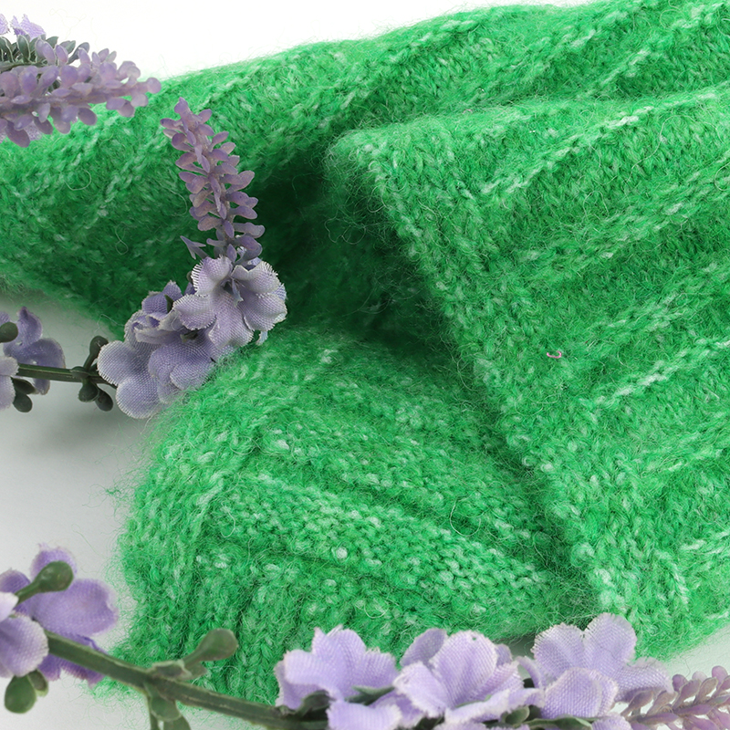 China Yarn for Dresses (Cardigan Open) (Sweater),Crop Top Pullover (Sweater) Mossy Yarn Fancy Yarn Recycled Polyester Acrylic Wool Spandex White With Green color buy from China wholesaler bulk order at wholesale price free worldwide shipping Alibaba