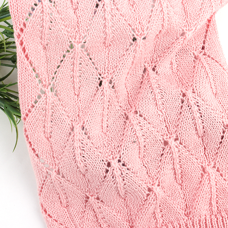 China Yarn for Dresses (Cardigan Button) (Sweater),Ladies Vest (Sweater)  Ring Spun Regular Yarn Cotton Recycled Polyester Pink color buy from China wholesaler bulk order at wholesale price free worldwide shipping Alibaba