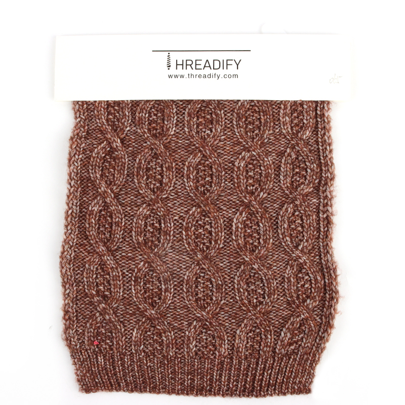 China Yarn for Half-Zipper Cardigan (Sweater),Knitted Trousers (Sweater),Knitted Jacket (Sweater) Air Spun Yarn Fancy Yarn Recycled Polyester Polyester Brown color buy from China wholesaler bulk order at wholesale price free worldwide shipping Alibaba