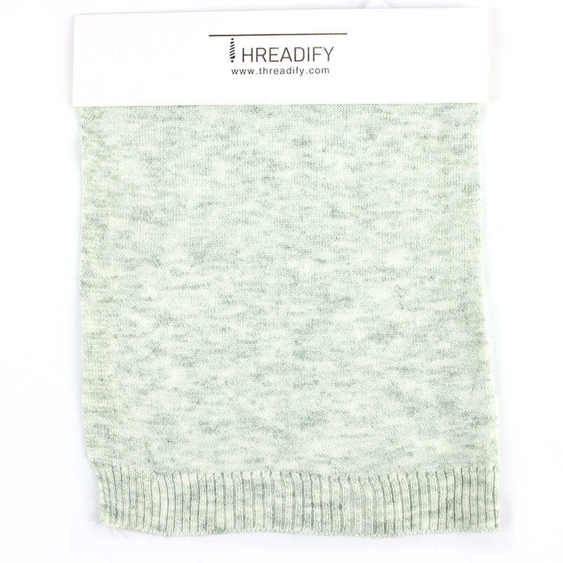 China Yarn for Hoodie  (Sweater),Polo T-shirt (Sweater), Shirt Long Sleeve Button (Sweater) Semi-Worsted Spun Regular Yarn Viscose Nylon Tencel Green Melange color buy from China wholesaler bulk order at wholesale price free worldwide shipping Alibaba