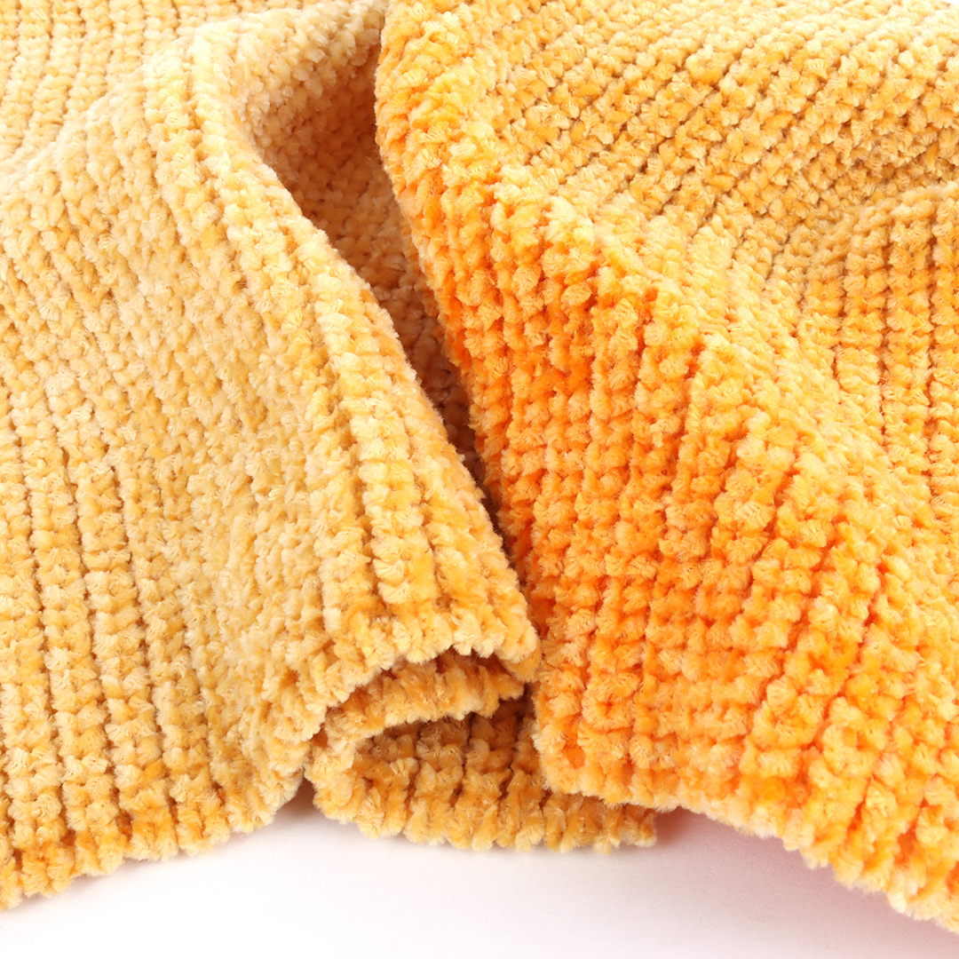 China Yarn for Ladies Vest (Sweater),Crop Top Pullover (Sweater),Dresses (Cardigan Button) (Sweater) Chenille Yarn Fancy Yarn Polyester Yellow color buy from China wholesaler bulk order at wholesale price free worldwide shipping Alibaba