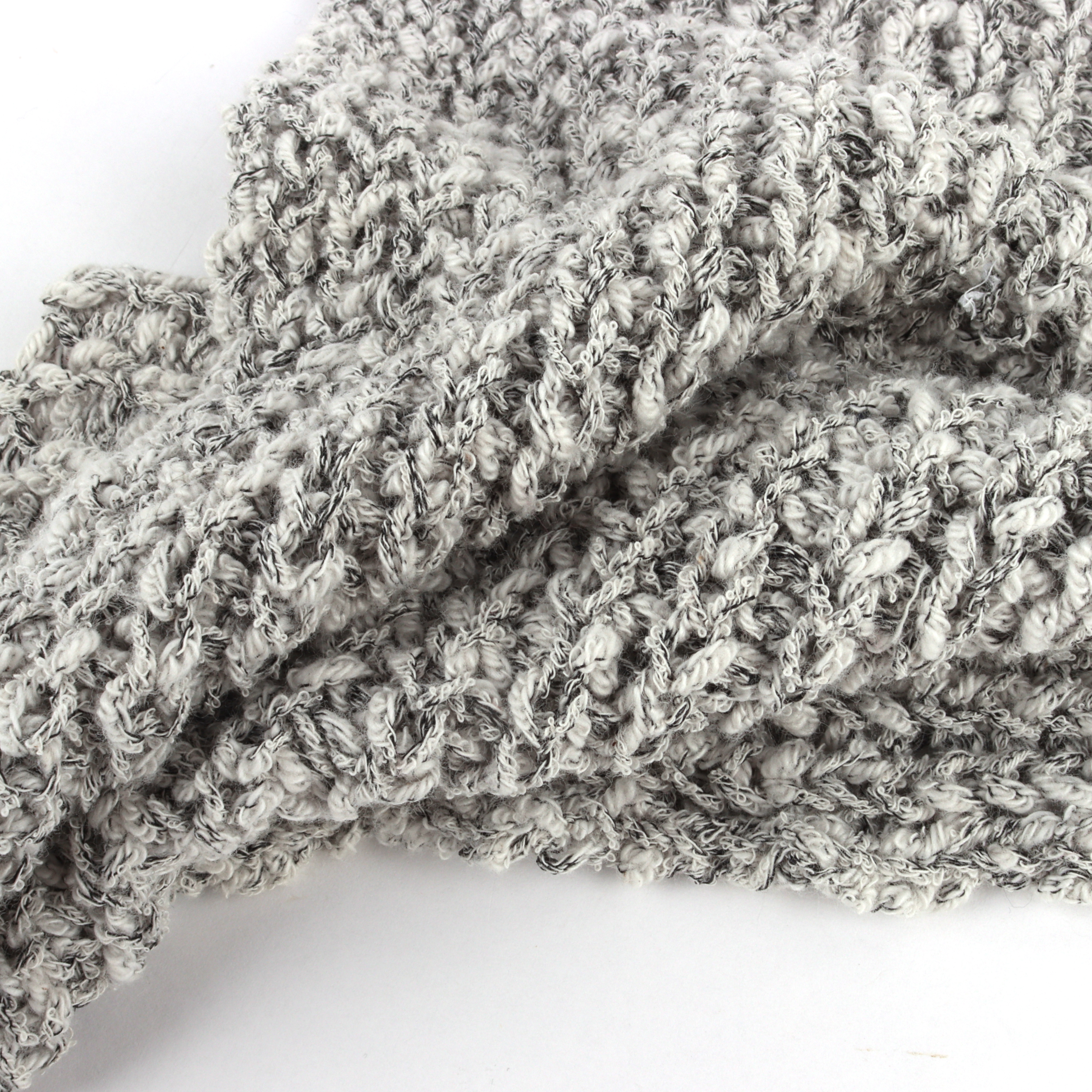 China Yarn for Dresses (Cardigan Open) (Sweater),Crop Top Pullover (Sweater) Ladder Yarn Fancy Yarn Cotton Polyester Black Whith White color buy from China wholesaler bulk order at wholesale price free worldwide shipping Alibaba