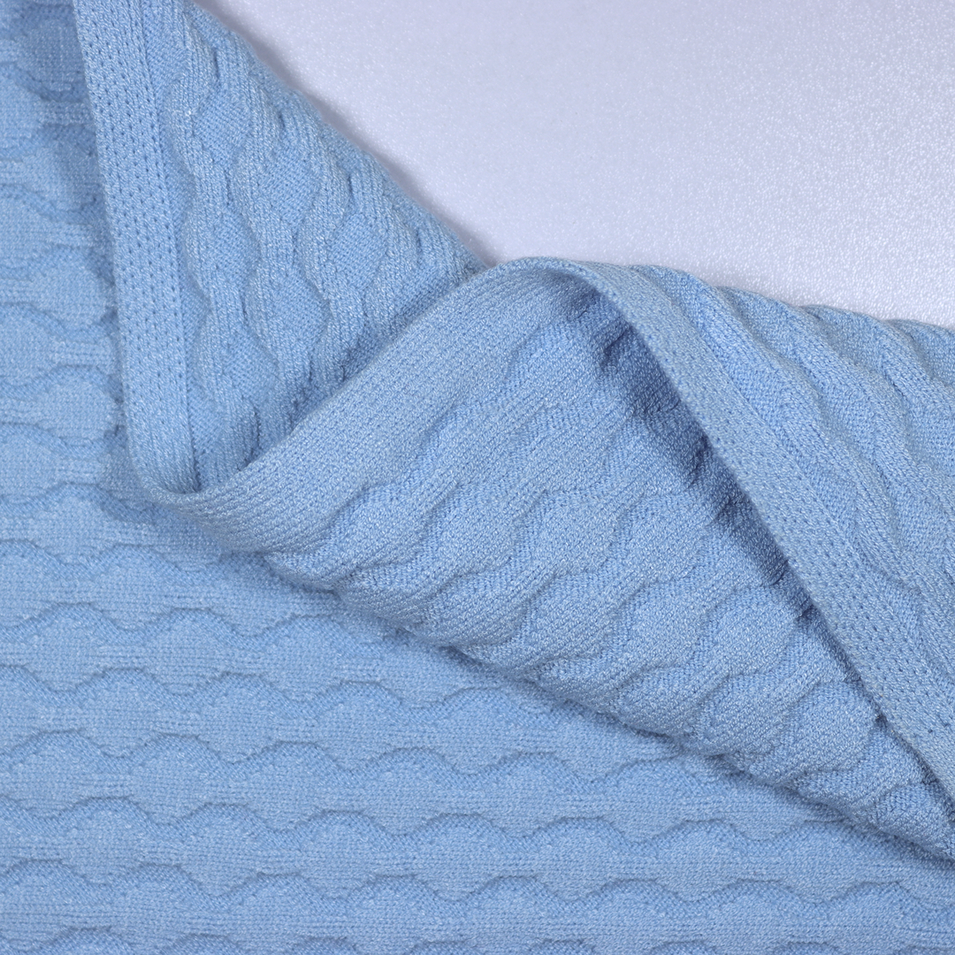 China Yarn for Shirt Long Sleeve Button (Sweater),Crew Neck Pullover (Sweater),Polo T-shirt (Sweater) Core Spun Yarn Regular Yarn Viscose PBT Blue color buy from China wholesaler bulk order at wholesale price free worldwide shipping Alibaba