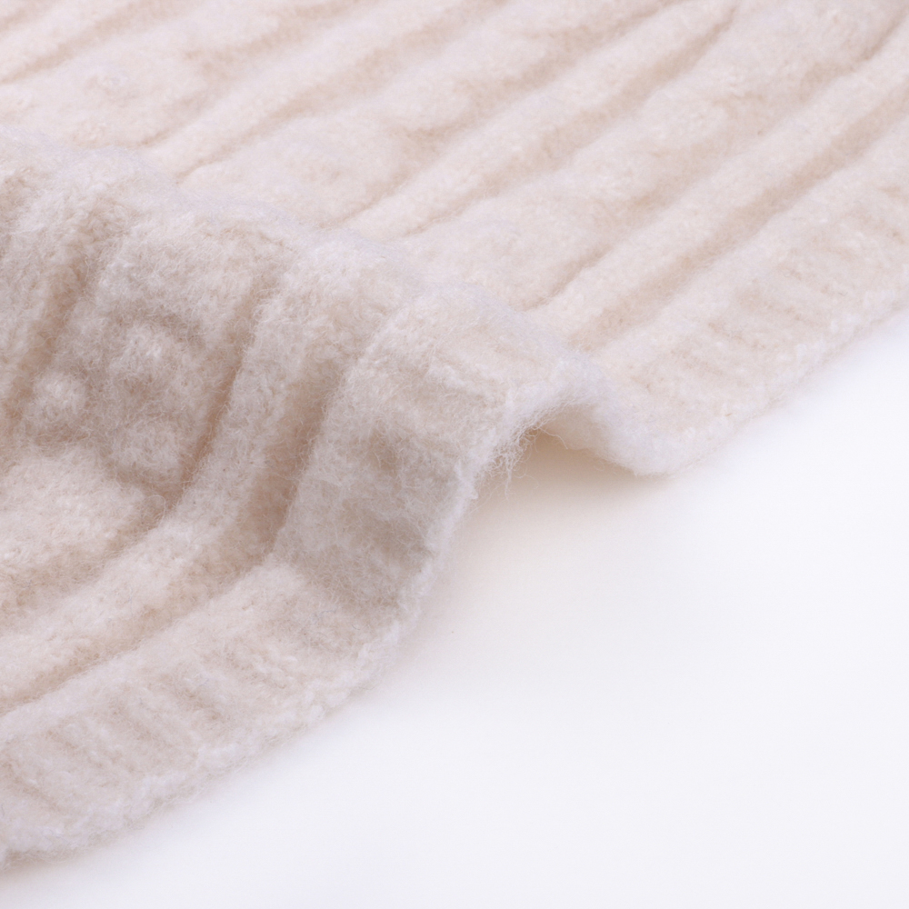 China Yarn for Polo T-shirt (Sweater),Crew Neck Pullover (Sweater),Half-Zipper Cardigan (Sweater) Mossy Yarn Fancy Yarn Recycled Polyester Spandex BEIGE color buy from China wholesaler bulk order at wholesale price free worldwide shipping Alibaba