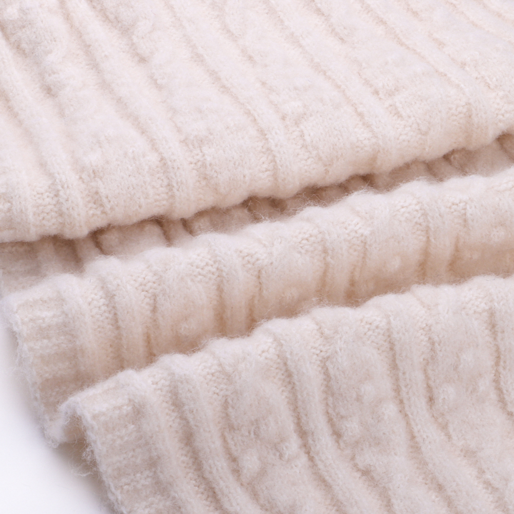 China Yarn for Polo T-shirt (Sweater),Crew Neck Pullover (Sweater),Half-Zipper Cardigan (Sweater) Mossy Yarn Fancy Yarn Recycled Polyester Spandex BEIGE color buy from China wholesaler bulk order at wholesale price free worldwide shipping Alibaba