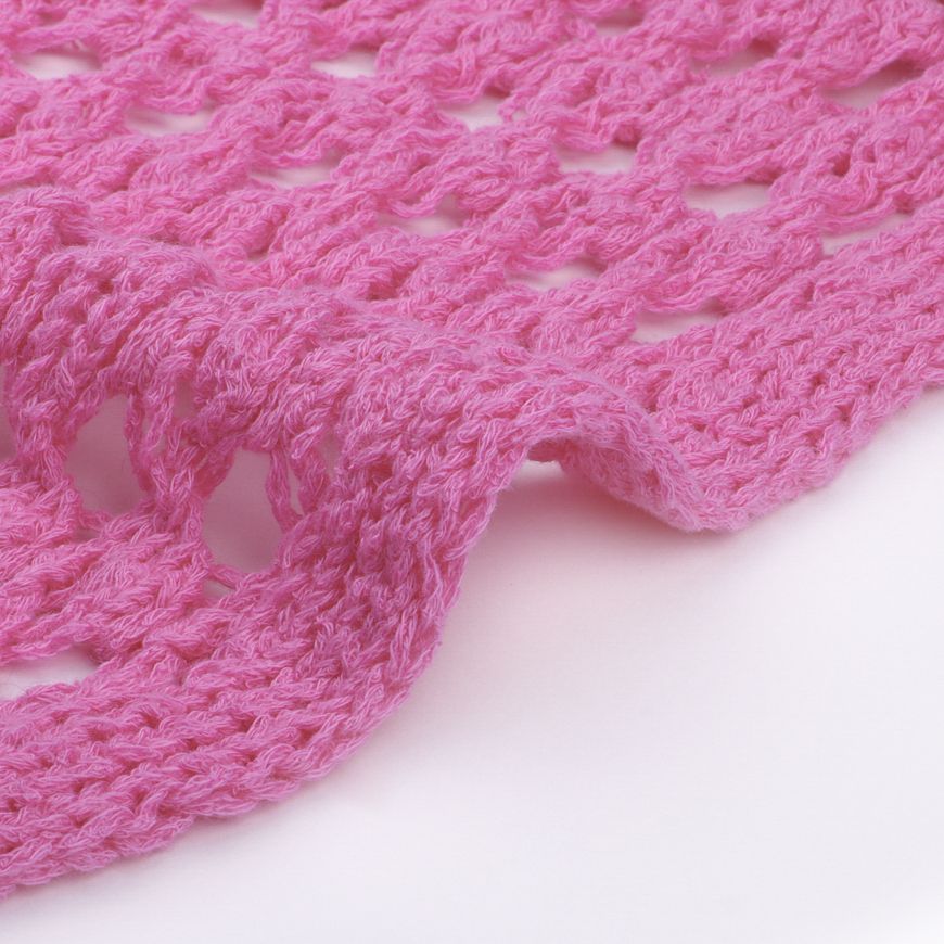 China Yarn for Ladies Vest (Sweater),Crop Top Pullover (Sweater),Dresses (Cardigan Button) (Sweater) Flat Tape Yarn Fancy Yarn Cotton Pink color buy from China wholesaler bulk order at wholesale price free worldwide shipping Alibaba