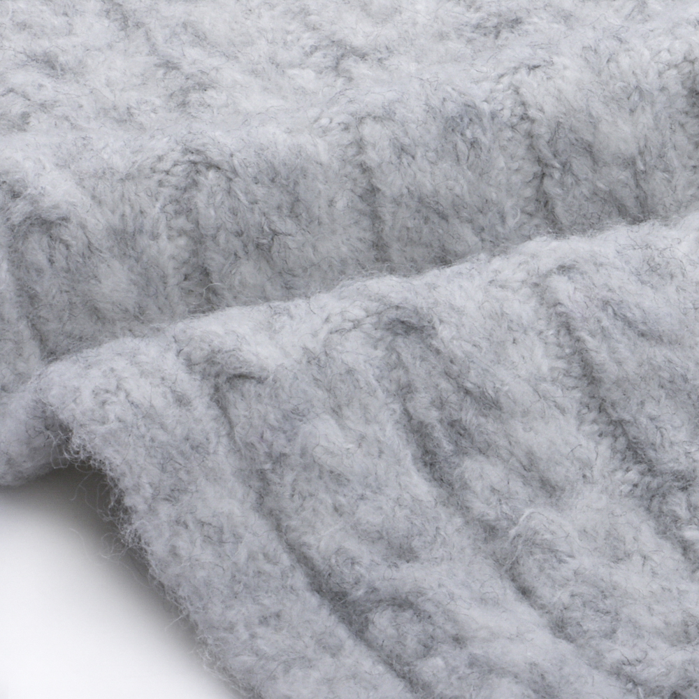 China Yarn for Open Cardigan (Sweater),Hoodie  (Sweater),Round Neck Pullover (Sweater) Mossy Yarn Fancy Yarn Polyester Acrylic Nylon Wool Spandex Grey color buy from China wholesaler bulk order at wholesale price free worldwide shipping Alibaba