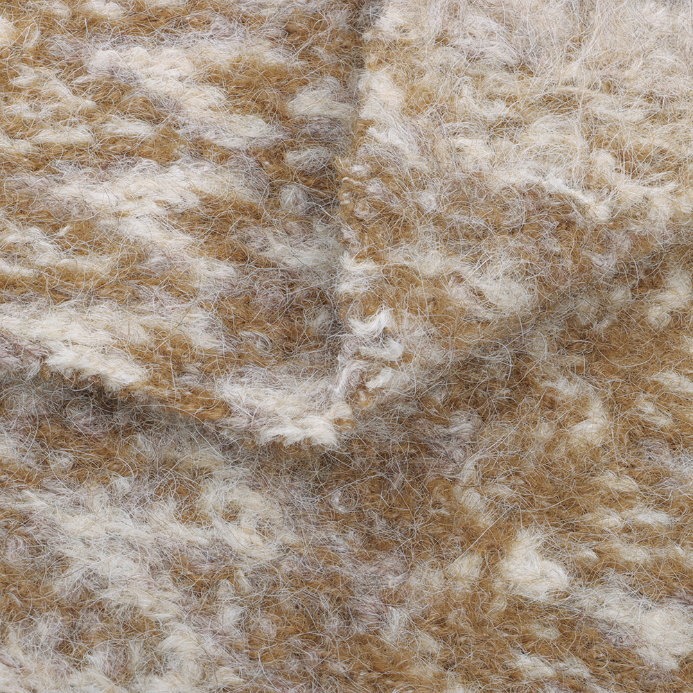 China Yarn for Ladies Vest (Sweater),Dresses (Cardigan Button) (Sweater) Mossy Yarn Fancy Yarn Recycled Polyester Nylon Wool Spandex space dye color buy from China wholesaler bulk order at wholesale price free worldwide shipping Alibaba