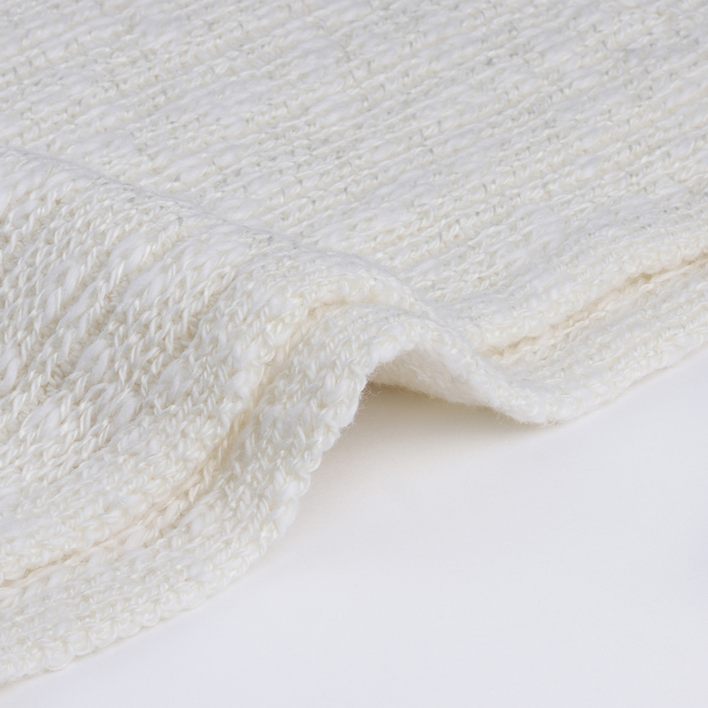 China Yarn for Dresses (Cardigan Open) (Sweater),Crop Top Pullover (Sweater) Slub Yarn Fancy Yarn BCI Cotton Acrylic Ivory color buy from China wholesaler bulk order at wholesale price free worldwide shipping Alibaba