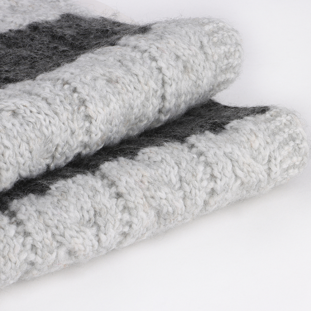 China Yarn for Half-Zipper Cardigan (Sweater),Knitted Trousers (Sweater),Knitted Jacket (Sweater) Air Spun Yarn Fancy Yarn Polyester Acrylic Wool Grey color buy from China wholesaler bulk order at wholesale price free worldwide shipping Alibaba